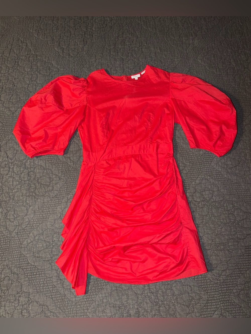 RHODE Pia Cherry Red Dress Size-S